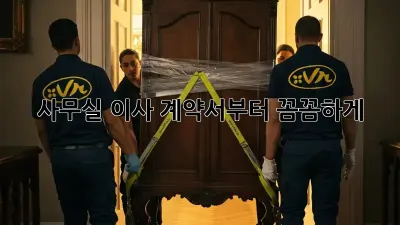 사무실 이사, 계약서부터 꼼꼼하게!