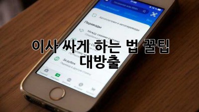 📢 이사, 싸게 하는 법?! 꿀팁 대방출! 🍯